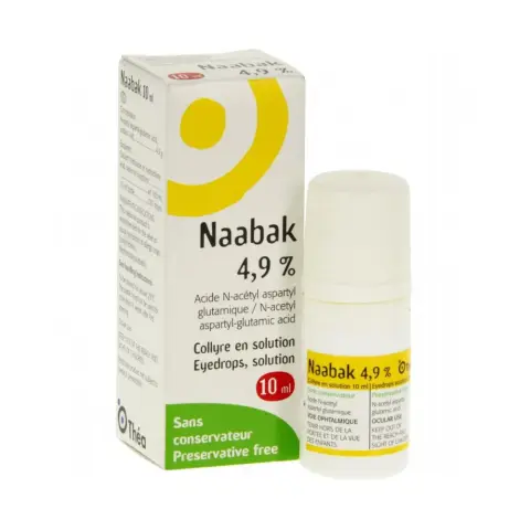 Naabak 4.9% Eye Drops 10mL thumbnail 1