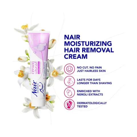 Nair Hair Removal Cream Moist 110mL thumbnail 3