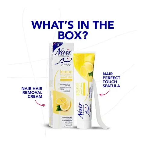 Nair Hair Removal Lemon Cream 110 mL thumbnail 3
