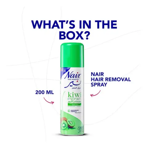 Nair Hair Removal Spray Kiwi 200mL thumbnail 3