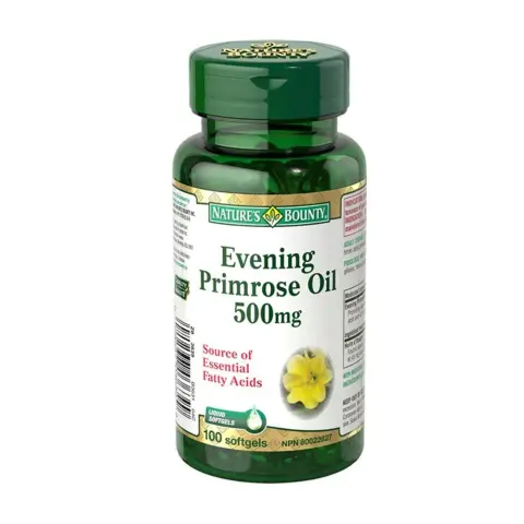 Natures Bounty Evening Primrose Oil 500Mg Softgels 100S thumbnail 1