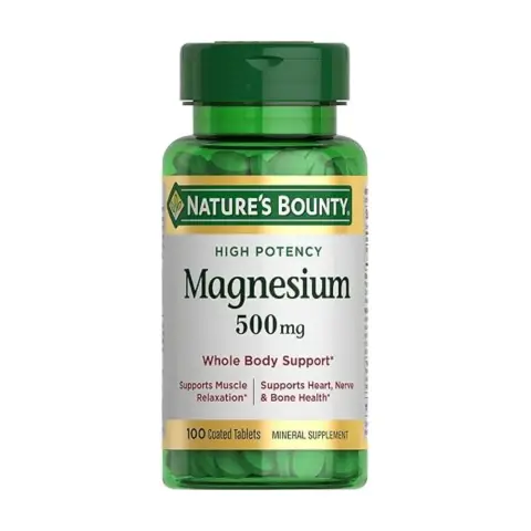Natures Bounty Magnessium 500Mg Tablets 100S thumbnail 1