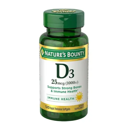 Natures Bounty Vitamin D 1000Iu Tablets 120S thumbnail 1