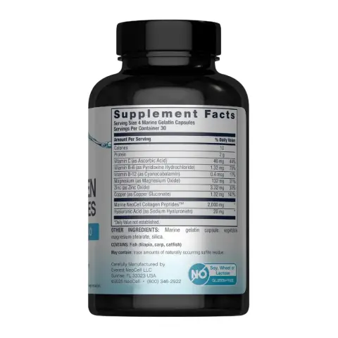 Neocell Marine Collagen 120 Capsules thumbnail 2