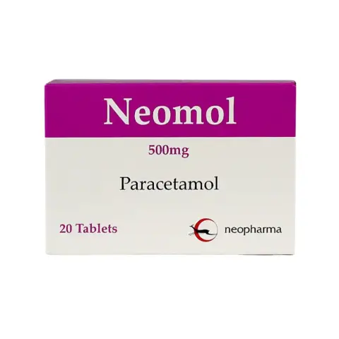 Neomol 500mg 20 Tablets thumbnail 1