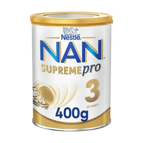 Nestle Nan Supreme Pro Stage 3 Formula Milk 400G thumbnail 1
