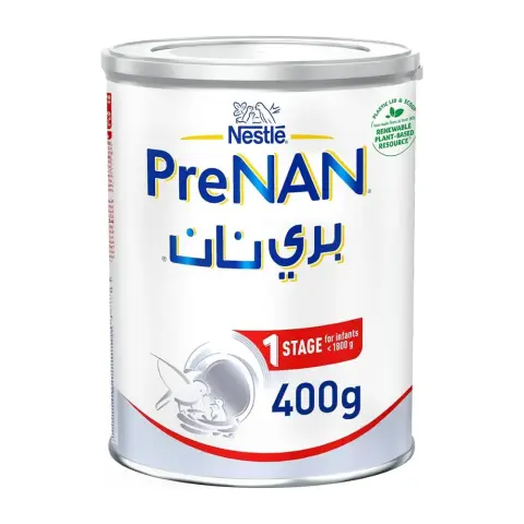 Nestle Pre Nan Stage 1 Milk Formula 400G thumbnail 1