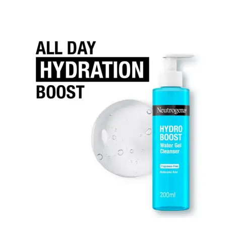 Neutrogena Hydro Boost Fragrance-Free Water Gel Cleanser 200mL thumbnail 2