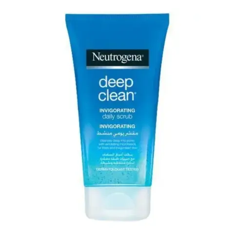 Neutrogena Deep Cleansing Invigorating Face Scrub 150mL thumbnail 1