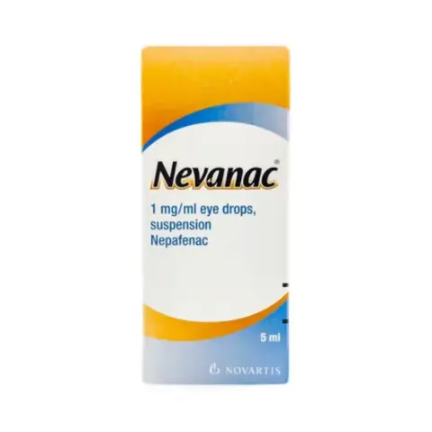 Nevanac 0.1% Eye Drops 5ml thumbnail 1