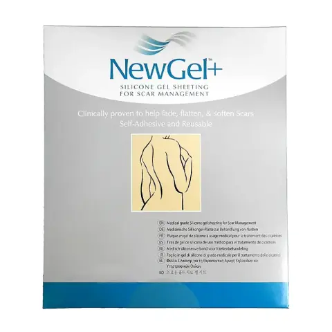 Newgel+ Medical Grade Silicone Gel Beige Sheet For Scar Management thumbnail 1