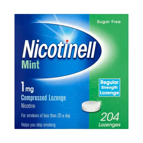 Nicotinell Mint 1mg Lozenges 36s thumbnail 1