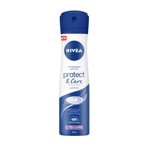 Nivea Nv198 Deo Spray Protect & Care 150mL thumbnail 1