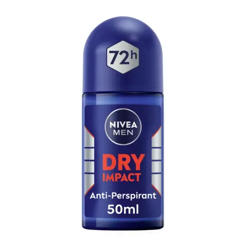 Nivea Nv303 Antiperspirant Roll-on for Men, Dry Impact, 50mL thumbnail 1