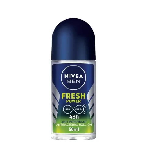 Nivea Nv309 Antiperspirant Roll-on for Men, Fresh Power Fresh Scent, 50mL thumbnail 1