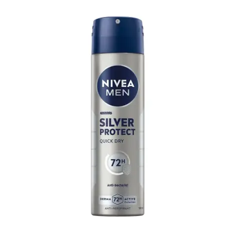 Nivea Nv319 Deo Spray Silver Protect 150Ml thumbnail 1