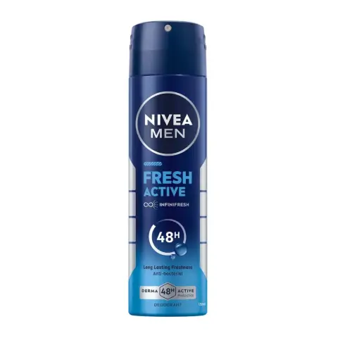 Nivea Nv323 Deo Spray Fresh Active Men 150mL thumbnail 1