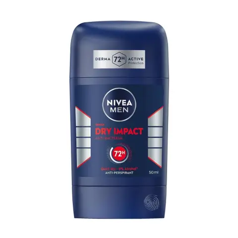 Nivea Nv338 Deo Stick Dry Impact For Men 50mL thumbnail 1
