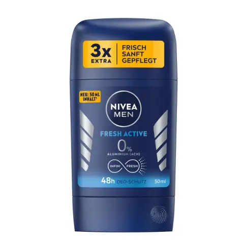 Nivea Nv339 Deo Stick Fresh Active For Men 50mL thumbnail 1