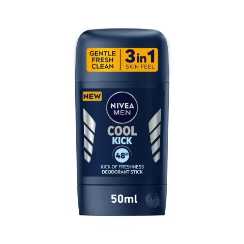 Nivea Nv340 Deo Stick Cool Kick For Men 50mL thumbnail 1