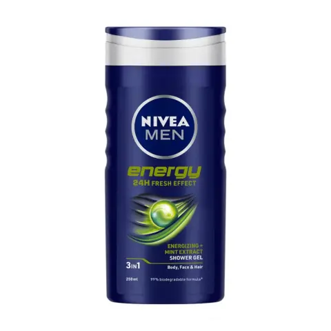 Nivea Nv605 Shower Energy Gel 250mL thumbnail 1