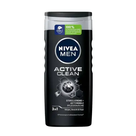 Nivea Nv611 Men Shower Active Clean 250Ml