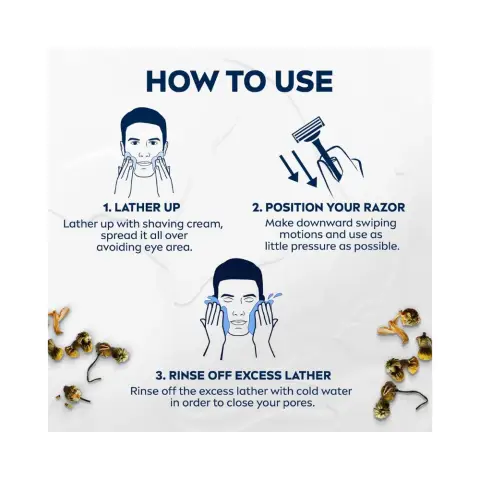 Nivea Sensitive Shaving Cream 100mL thumbnail 4