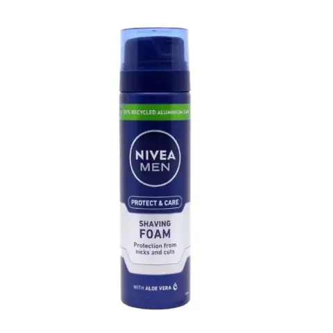 Nivea Men Protect & Care Shaving Foam 200Ml thumbnail 1