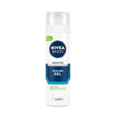 Nivea Nv792 Sensitive Shaving Gel 200mL thumbnail 1