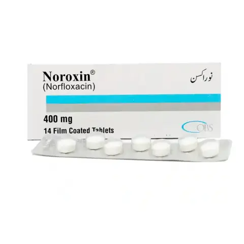 Noroxin 400mg Tablets 14s thumbnail 1