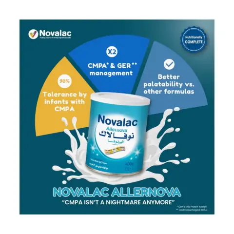 Novalac Allernova Hypoallergenic Hydrolysed Protein Infant Formula 400g thumbnail 2