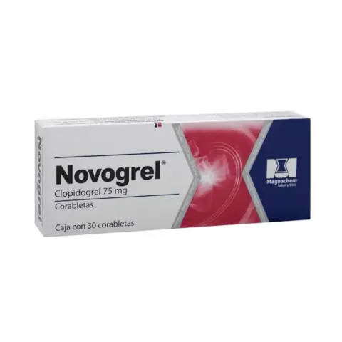 Novogrel 75mg Tablets 30s thumbnail 1