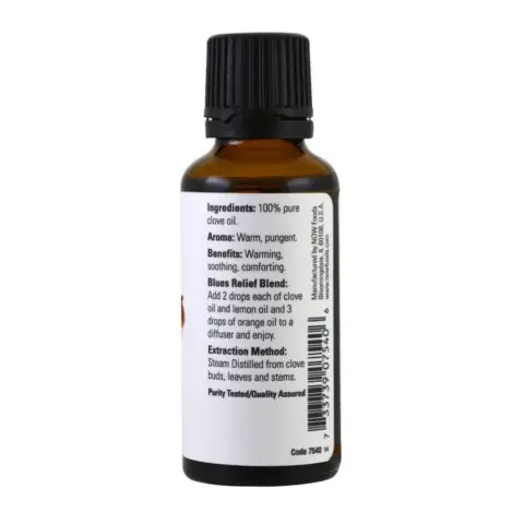 Now 100% Pure Clove Essential Oil 30mL thumbnail 3