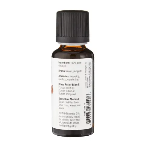 Now 100% Pure Clove Essential Oil 30mL thumbnail 4