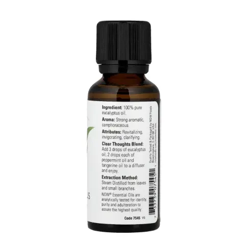 Now 100% Pure Eucalyptus Essential Oil 30mL thumbnail 2