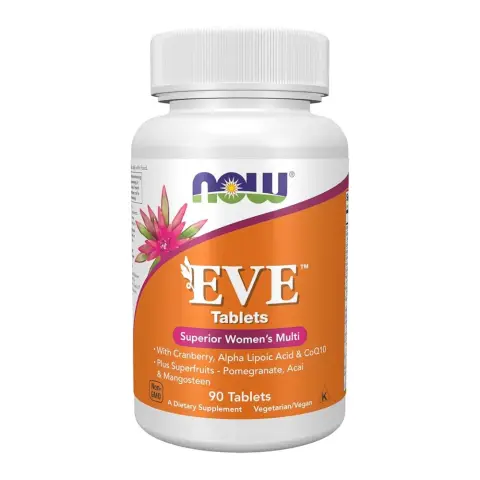 Now Eve Women's Multivitamin with Cranberry, ALA & CoQ10 Tablets 90s thumbnail 1