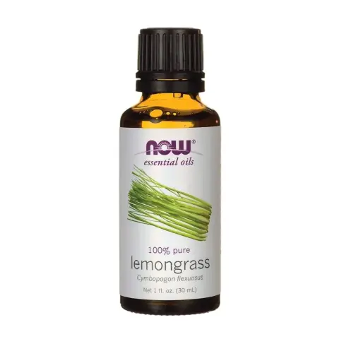 Now 100% Pure Lemongrass Essential Oil 30mL thumbnail 1