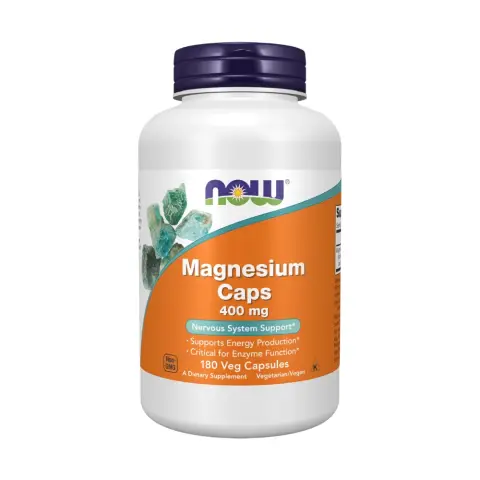 Now Magnesium 400mg Supplement Capsules 180s