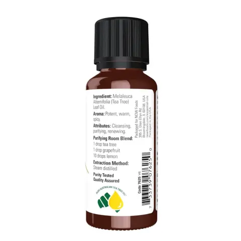 Now Tea Tree Essential Oil Pure 30mL thumbnail 2