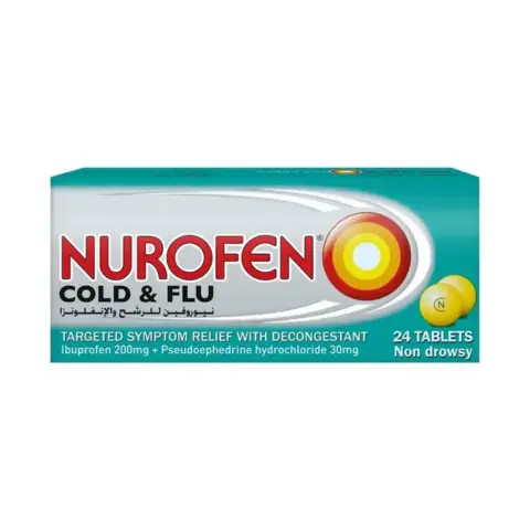 Nurofen Cold & Flu 24s thumbnail 1