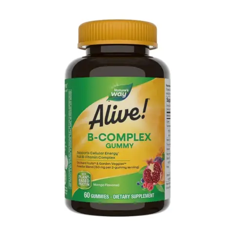 Natures Way Alive B-Complex Gummys 60S thumbnail 1