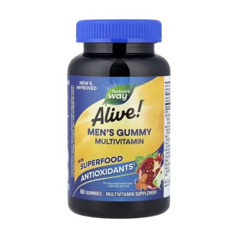 Nature's way Alive Mens Gummy Vitamins 60S thumbnail 1