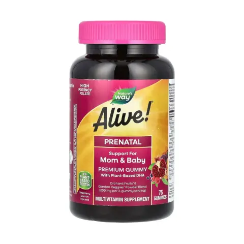 Nature's Way Alive Prenatal Gummy 75S thumbnail 1