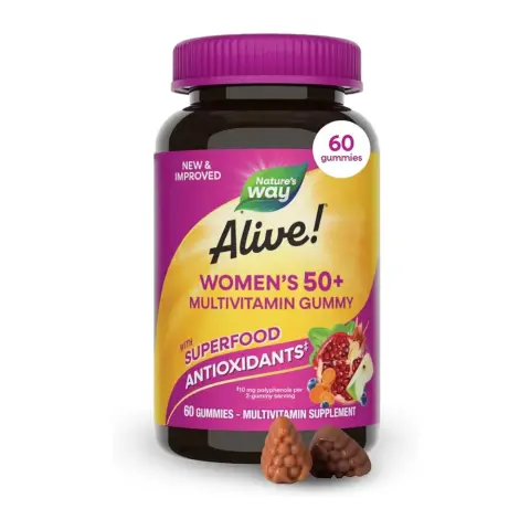 Nature's way Alive Womens 50+ Gummies 60S thumbnail 1