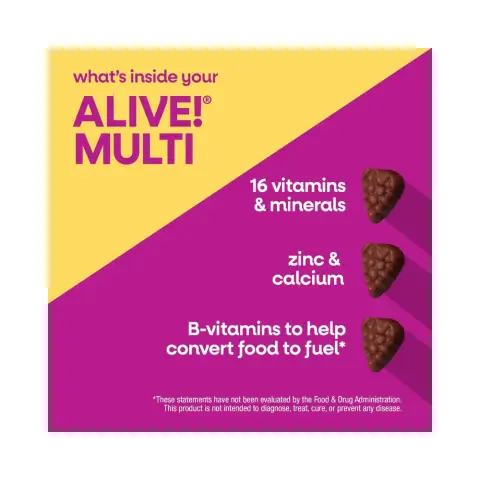 Nature's way Alive Womens 50+ Gummies 60S thumbnail 2