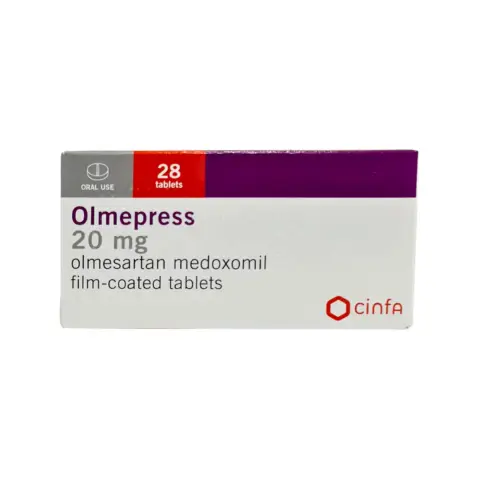 Olmepress 20mg Tablets 28s thumbnail 1