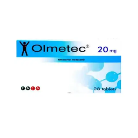 Olmetec 20mg Tablets 28s thumbnail 1