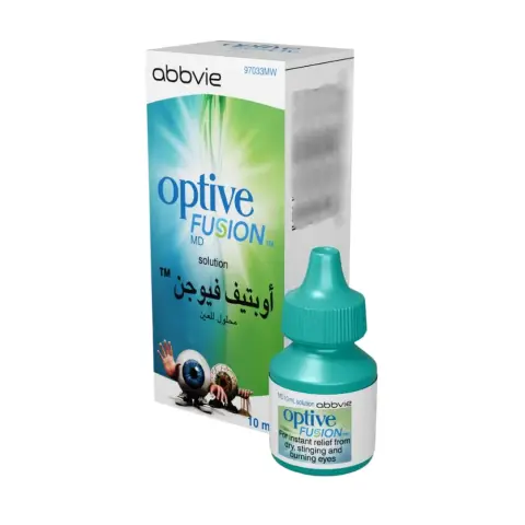 Optive Fusion Eye Drops 10ml thumbnail 2