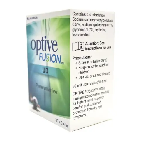 Optive Fusion UD Eye Drops 0.4ml 30s thumbnail 2