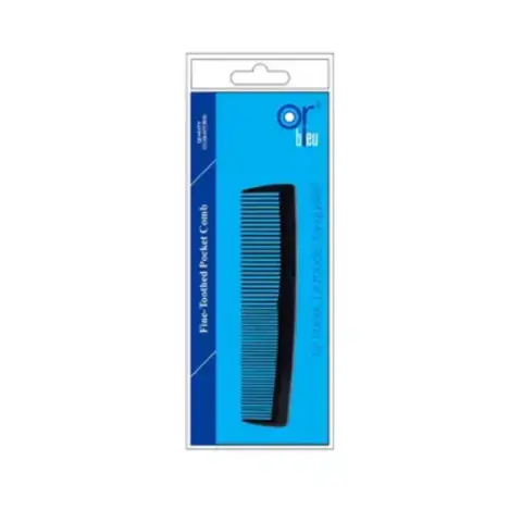 Or Bleu 255 Fine Toothed Pocket Comb thumbnail 1